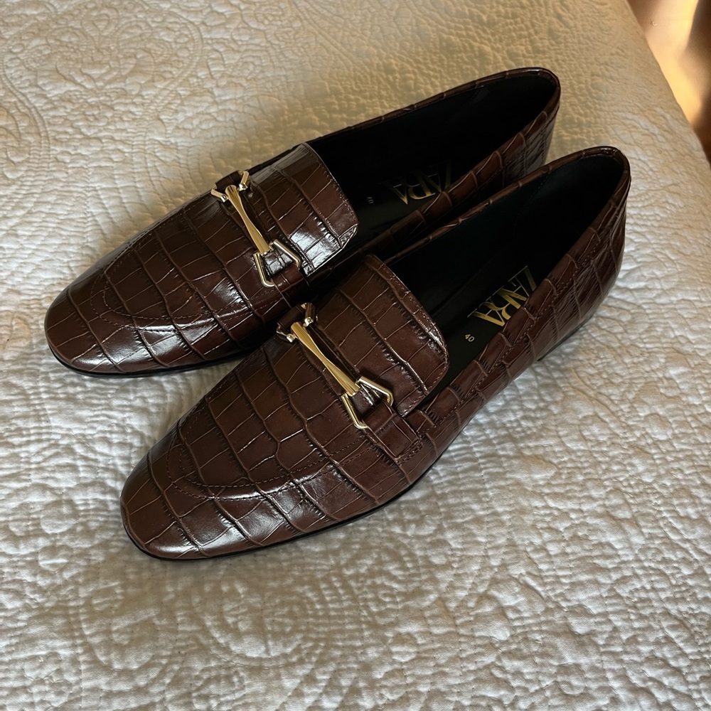 Zara loafers